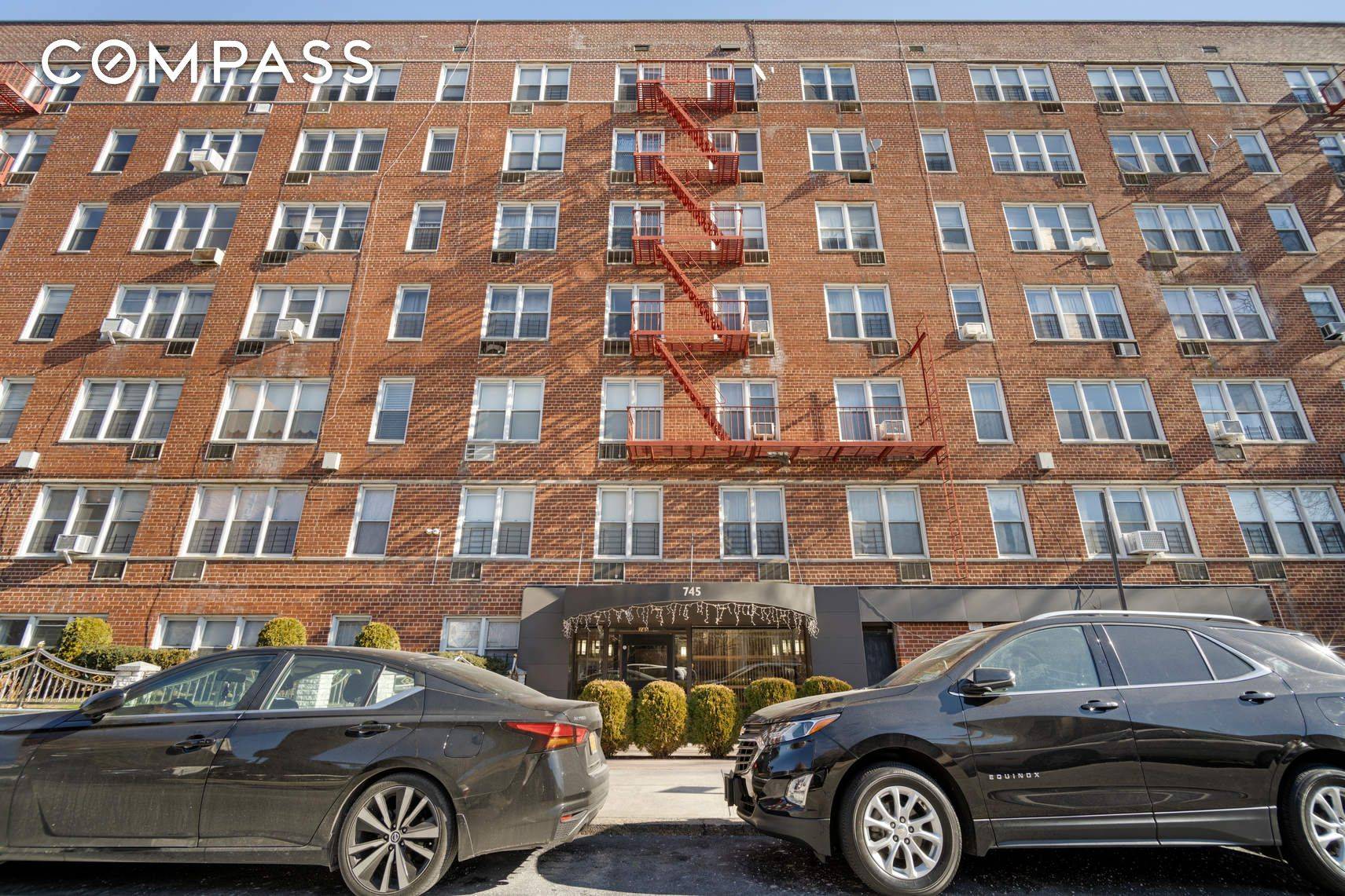 We have an enormous super sunny two bedroom, convertible three bedroom apartment available in a post war elevator building in the College Meadows section of Flatbush.