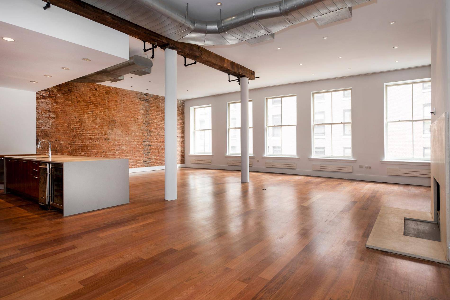 This is a must see 3 bedroom, 3 bathroom loft in one of Soho's most coveted doorman buildings.