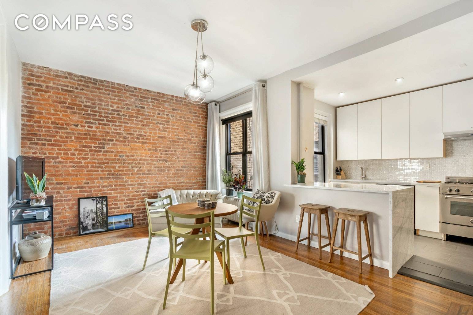 Welcome home to this Architect designed and renovated Prewar FLEX 2 BEDROOM beauty !