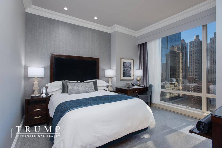Hotel condominium unit at Trump International offering a flexible owner use policy.