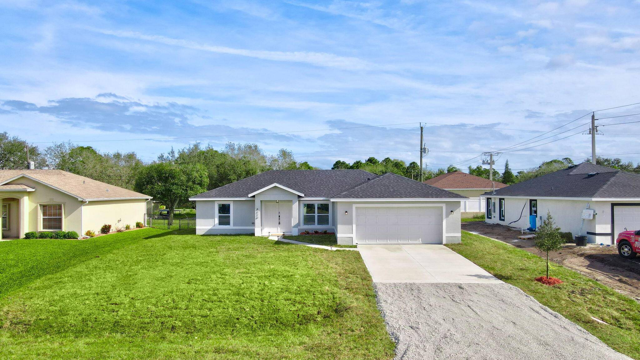 This newly constructed single family home is nestled on a spacious lot, its proximity to highways provides convenient access.