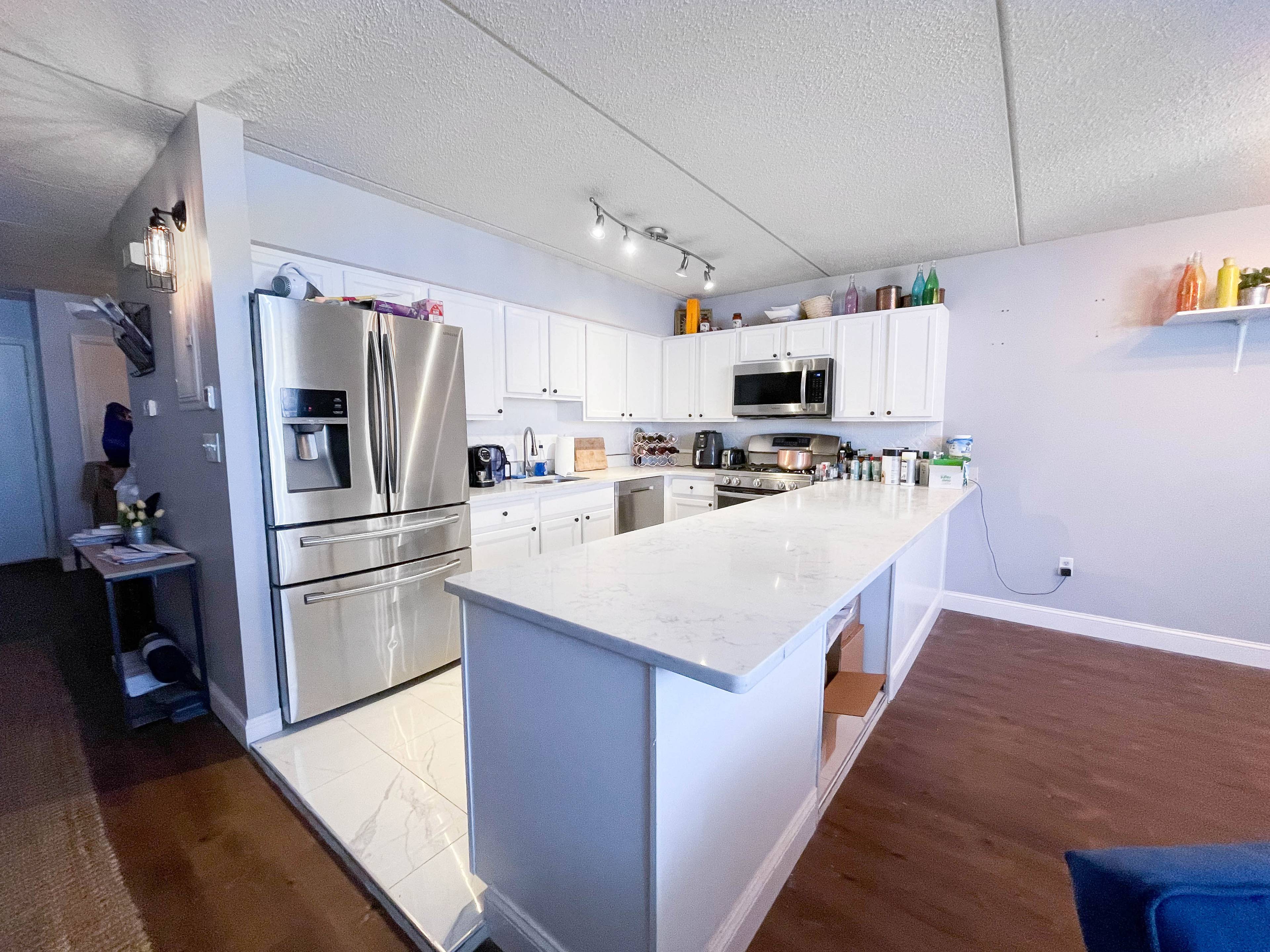 pacious Three Bedroom Duplex apartment situated on a quiet cul de sac in Bushwick, Brooklyn.