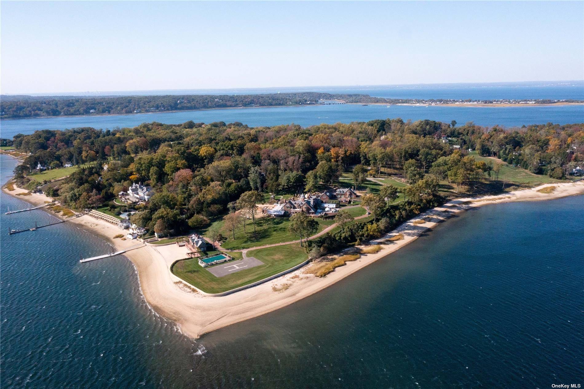 This is an EXTRAORDINARY one of a kind Waterfront estate on over 26 acres with 2000 ft of waterfront on Oyster Bay Harbor.