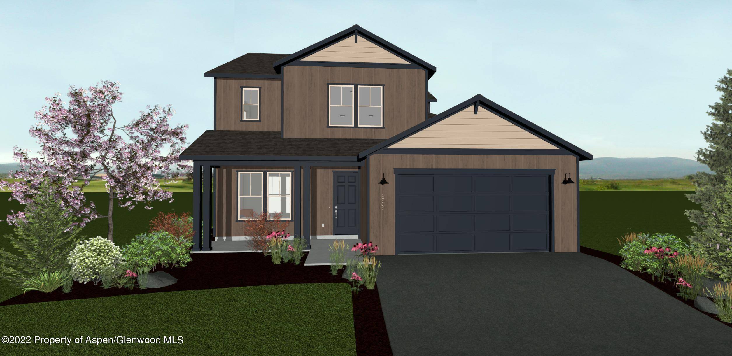 New construction in Glenwood Springs on a spacious lot with golf course views.