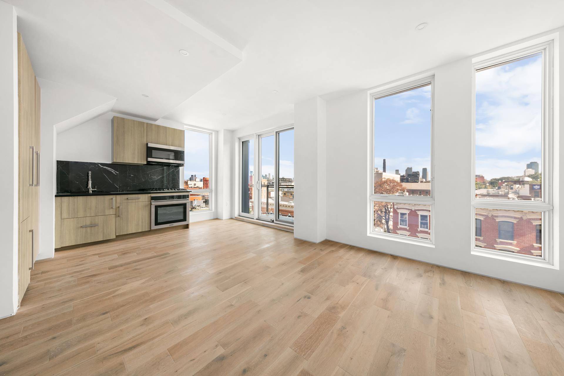 Introducing Penthouse A at 136 14th Street A spectacular 1 bed 2 bath penthouse with a private roof deck and balcony at the Genesis, a boutique new development at the ...