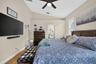 Primary bedroom with EnSuite bath and large walk in closet