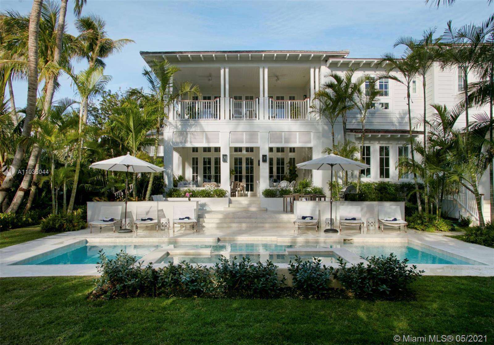 Anglo Caribbean classic. A remarkable 6 bedroom house on Bay Lane with interiors by James Duncan Inc.