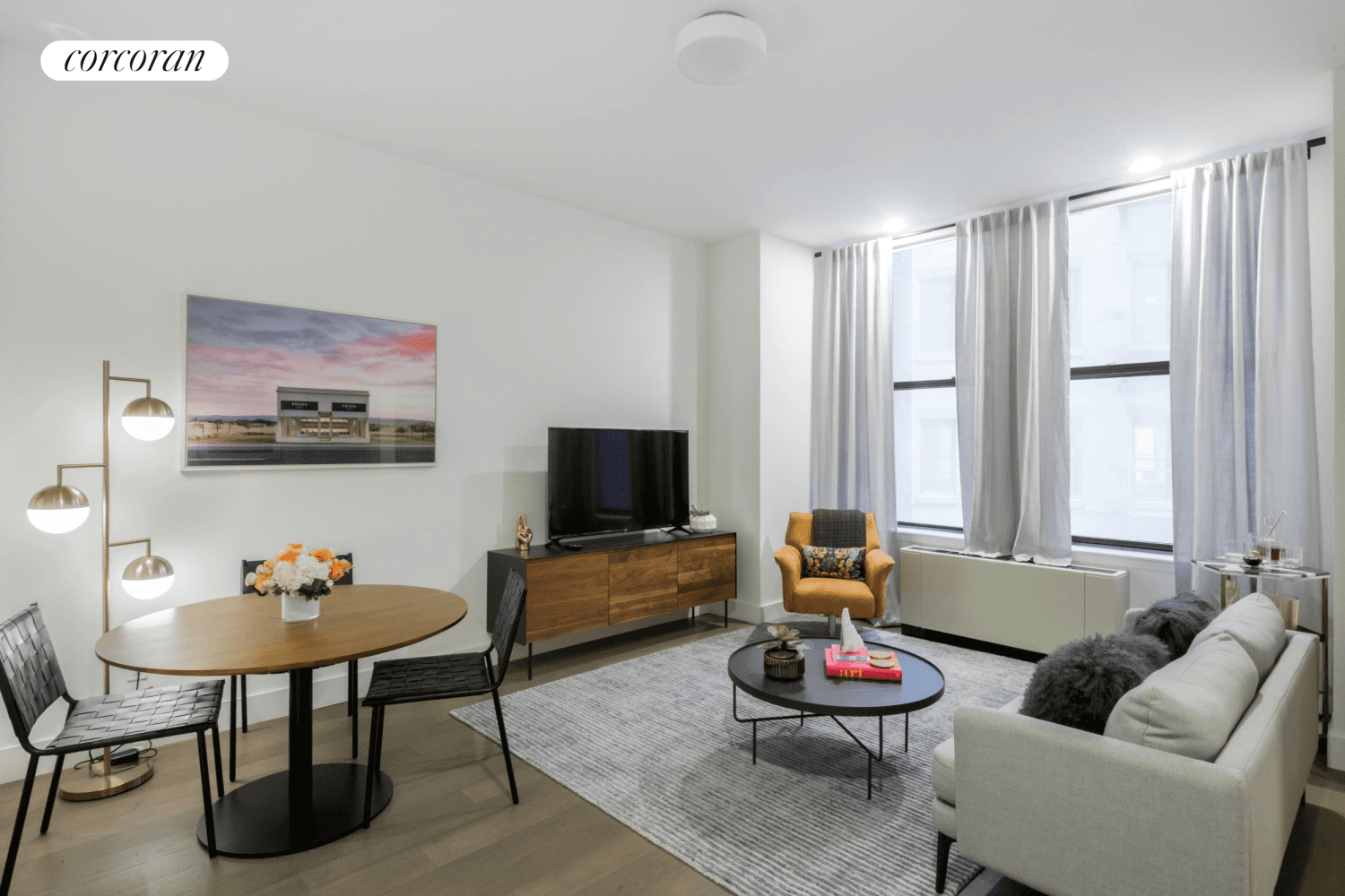 IMMEDIATE OCCUPANCY. Welcome to the Broad Exchange Building, where the timeless grandeur of New York's storied past meets spacious, sophisticated, and modern residences that are ideal for contemporary living.