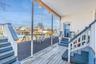Deck next to home...