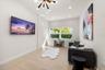 private retreat sitting area or workspace