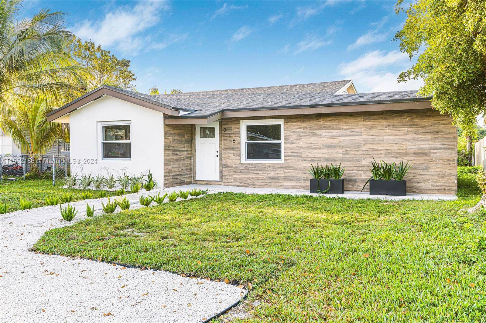 Completely Gut Renovated 3 Bedroom 2 Bathroom Home in the Heart of Miami.