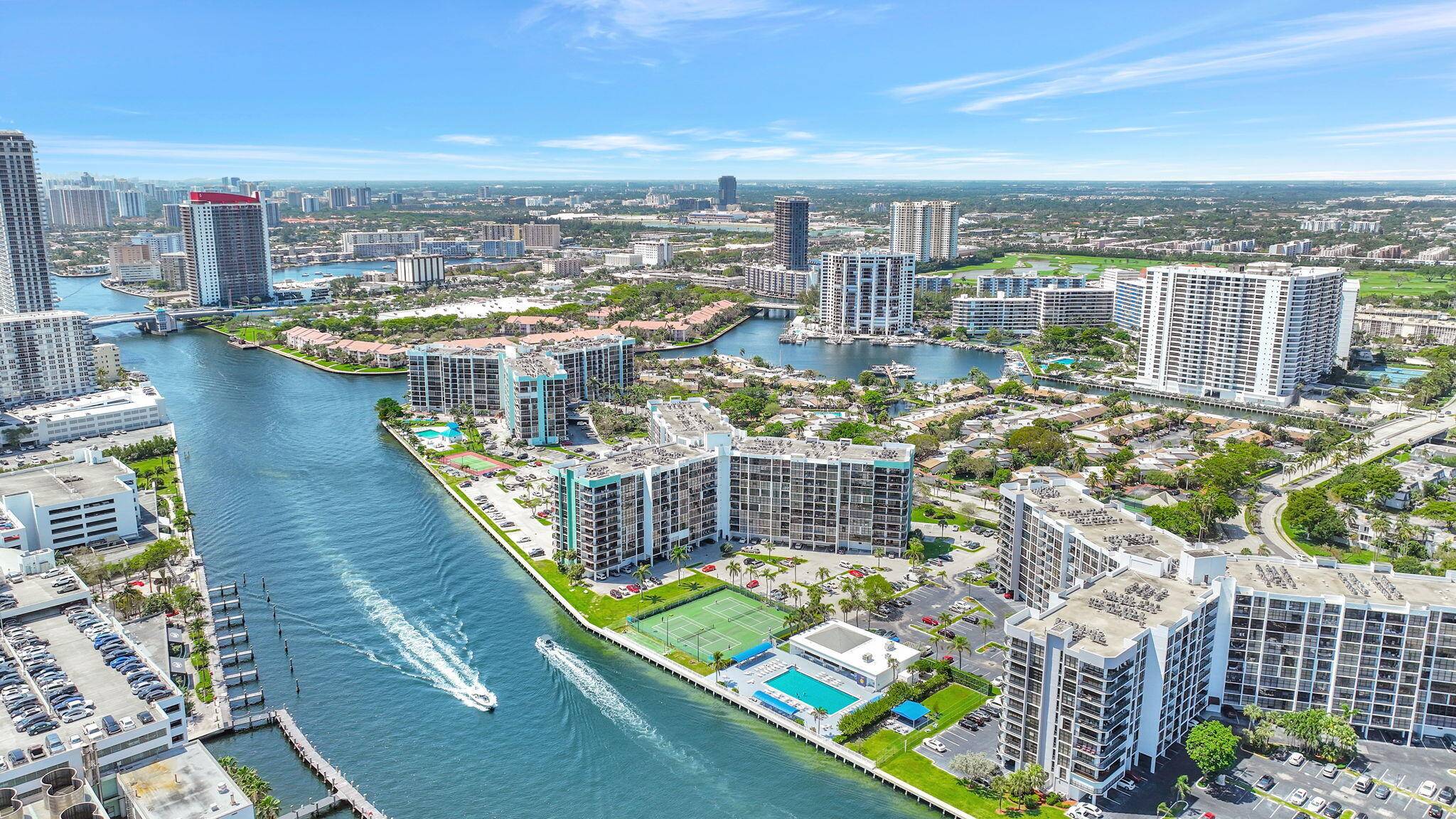 Waterfront Intracoastal view penthouse condo located in the Towers of Oceanview.