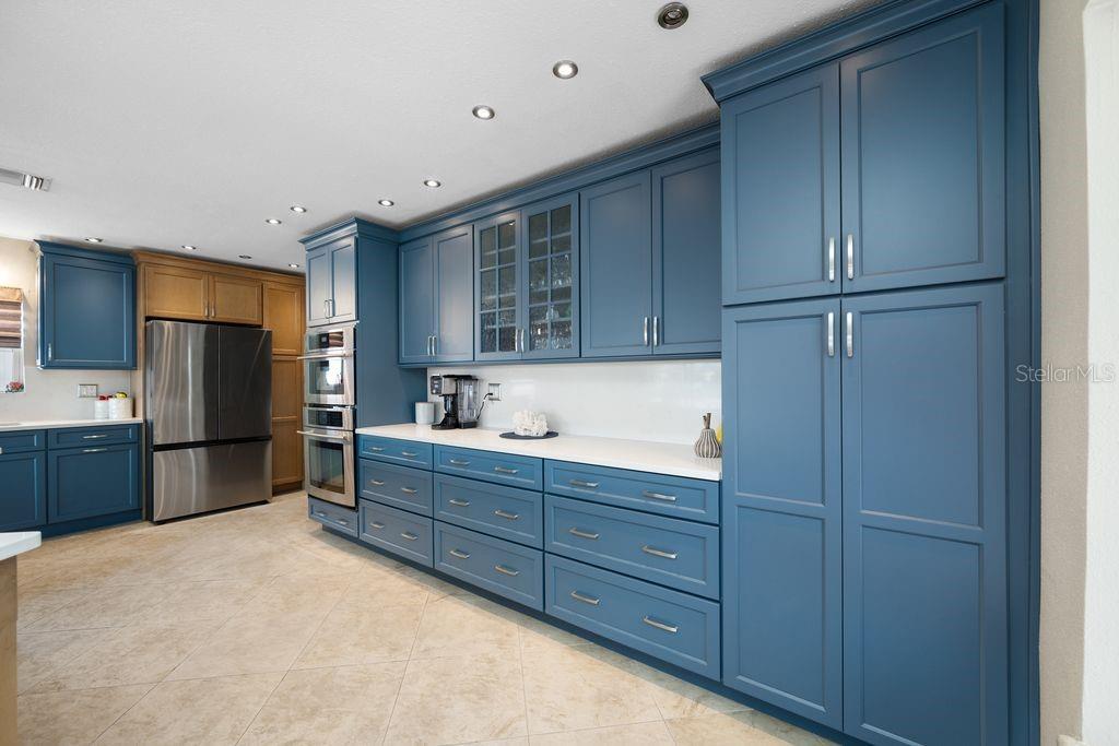 Amble cabinetry, soft close pull out drawers, wall pantry