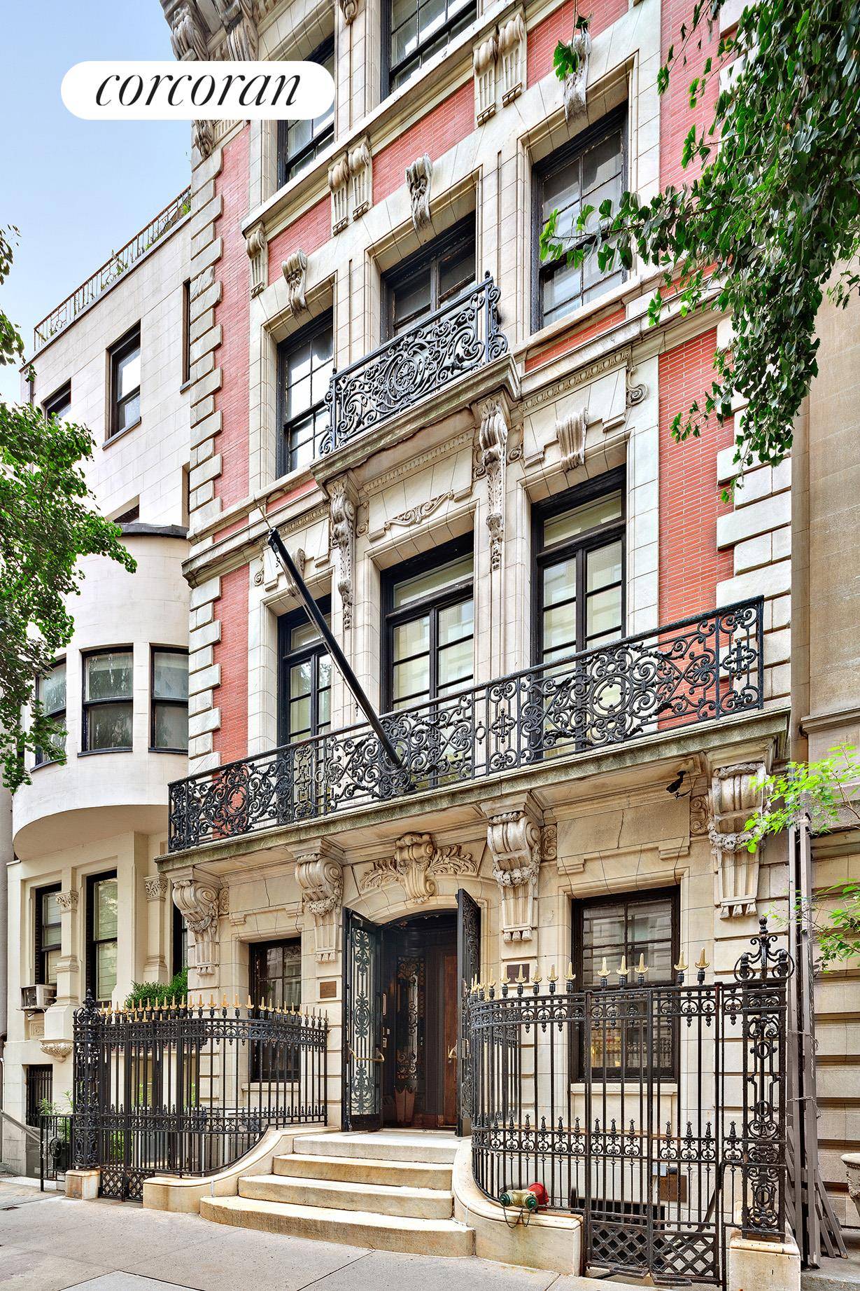 2 East 82nd Street is an ideal property for a single family mansion conversion, with an impressive 25 foot wide Neo Georgian white limestone and brick facade mansion originally designed ...