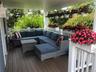 Deck featuring an outdoor living space