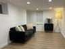 Finished walk out, ground level basement.
