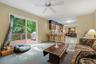 Lifestyle flows seamlessly from the kitchen to the family room and deck.