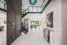 Grand Foyer Custom Feature Wall Design and Floor to Ceiling Mirror