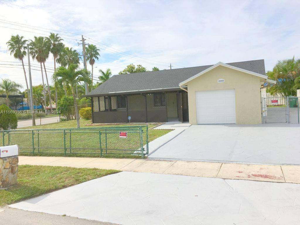 Excellent one story home in Miami Gardens.