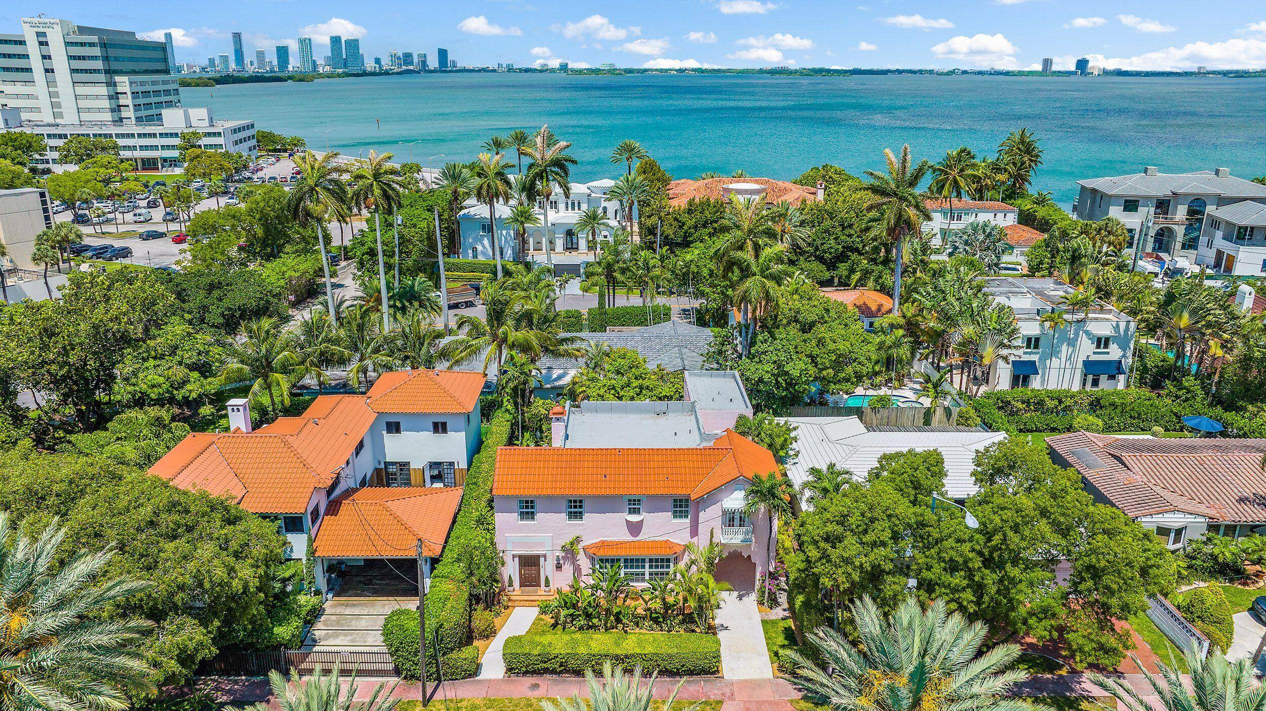 This Miami Beach 6 5 1 Mediterranean estate home is in the heart of Miami Beach.