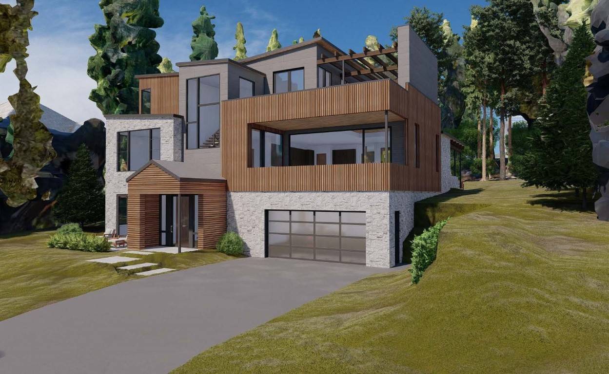 One of the last of its kind, this ski in, new construction home sits at the base of Peak 8 in Breckenridge.