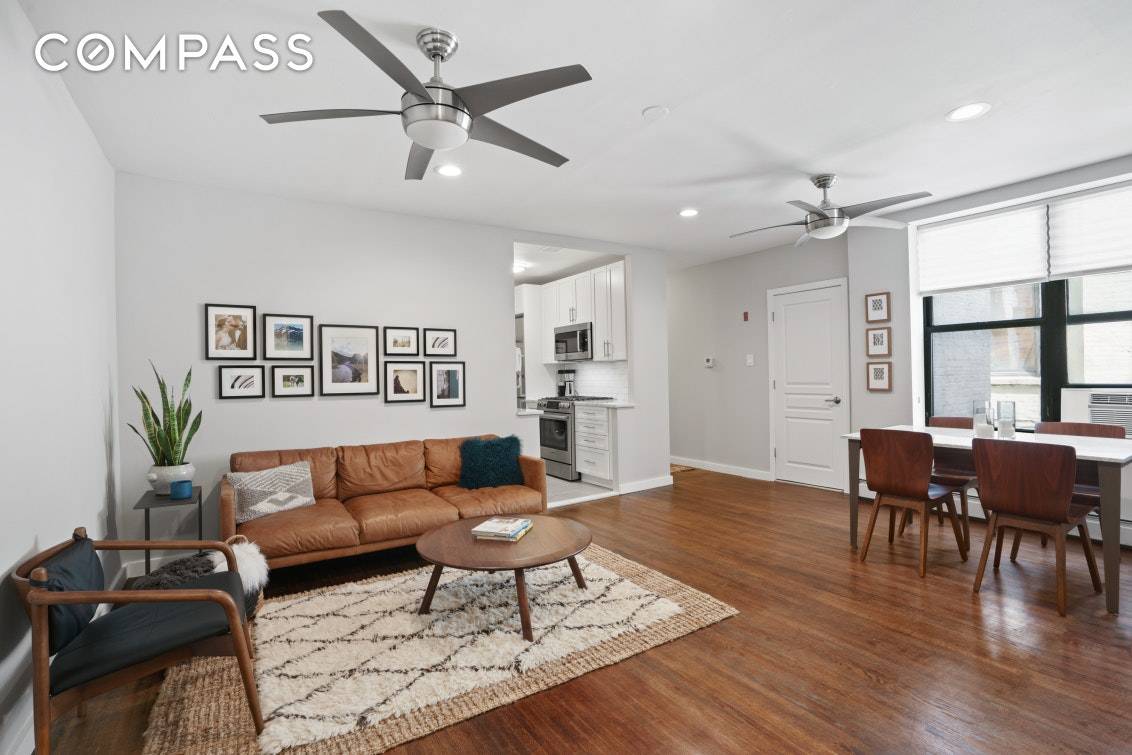 Generous in size and timeless in design, this 3BR 1BA is the turn key condo you have been waiting for.