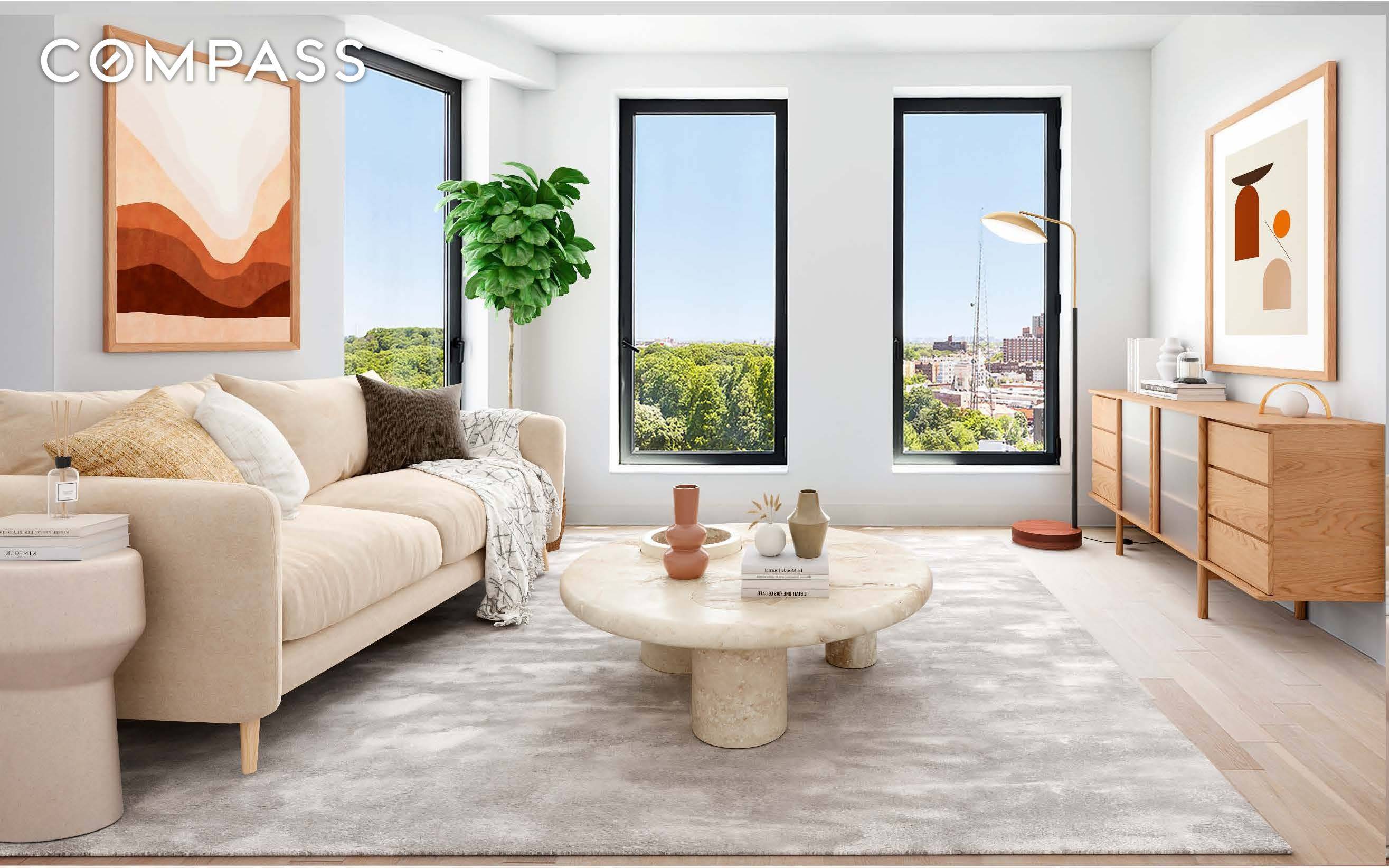 Immediate Occupancy Crown Heights First full service Condominium The light floods into this gorgeous home all day long.
