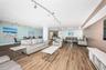 The remodeled community room, a great place to gather or have a private party
