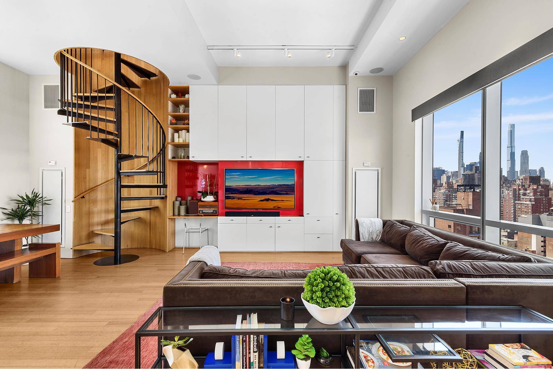 Rare opportunity to rent a magnificent triplex penthouse in the Upper East Side.