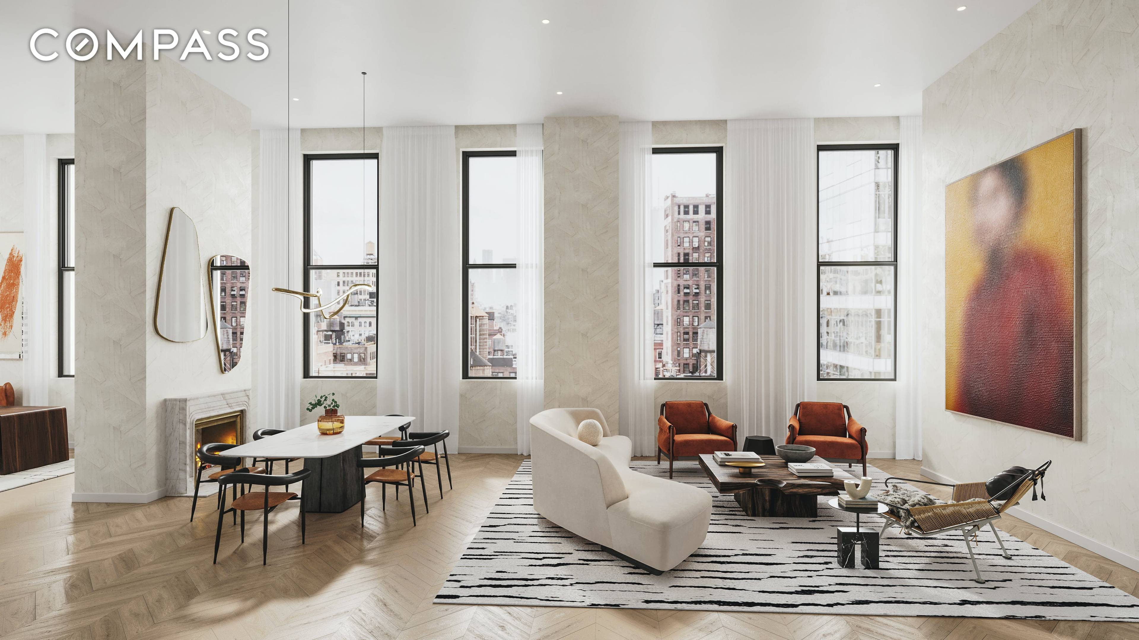 A once in a lifetime opportunity to create a trophy penthouse in the Greenwich Village Soho neighborhood.