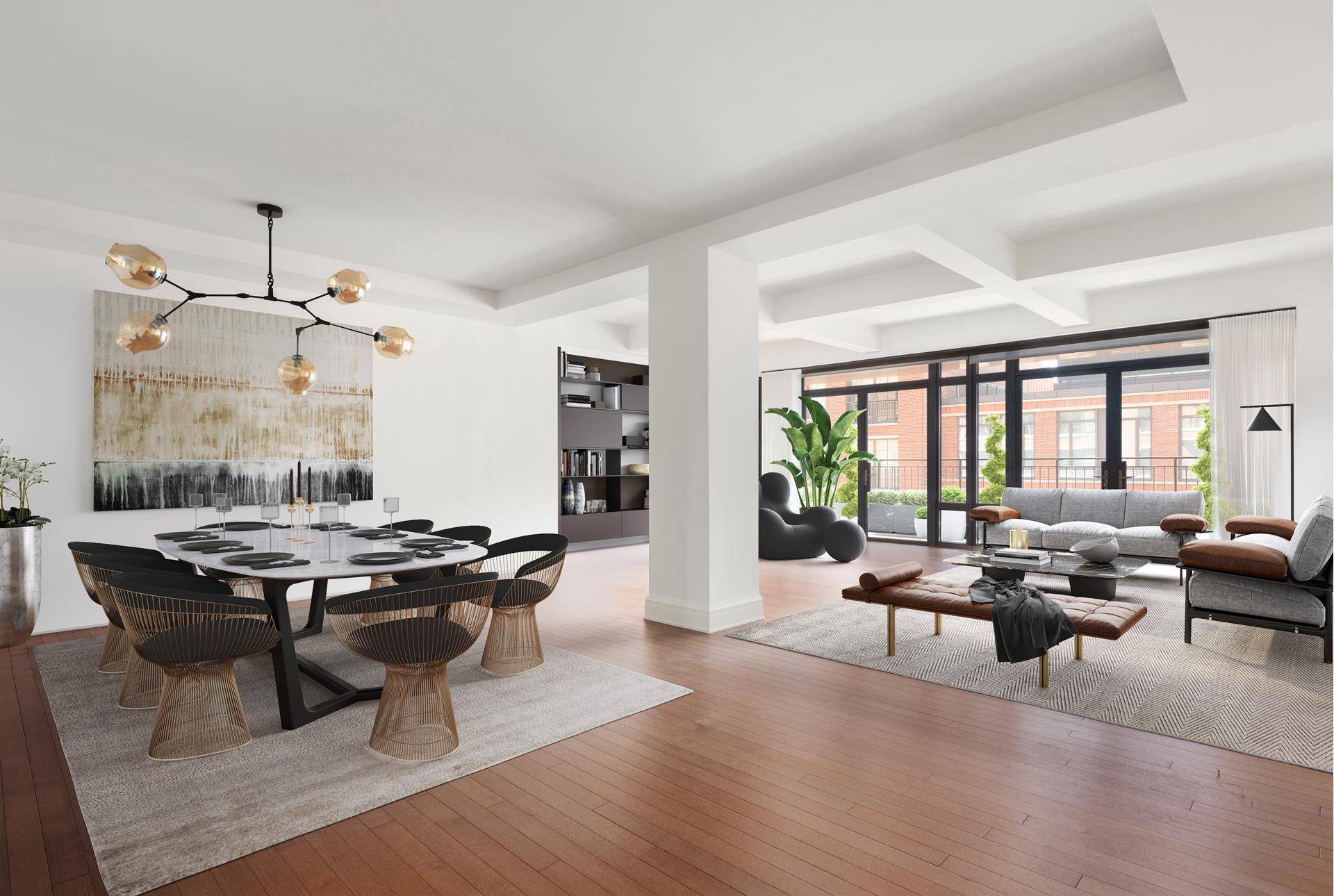 An exquisite residence within the magnificent new Greenwich Lane project, this three bedroom, three and a half bath condominium offers 2, 944 square feet of indoor space plus 586 square ...