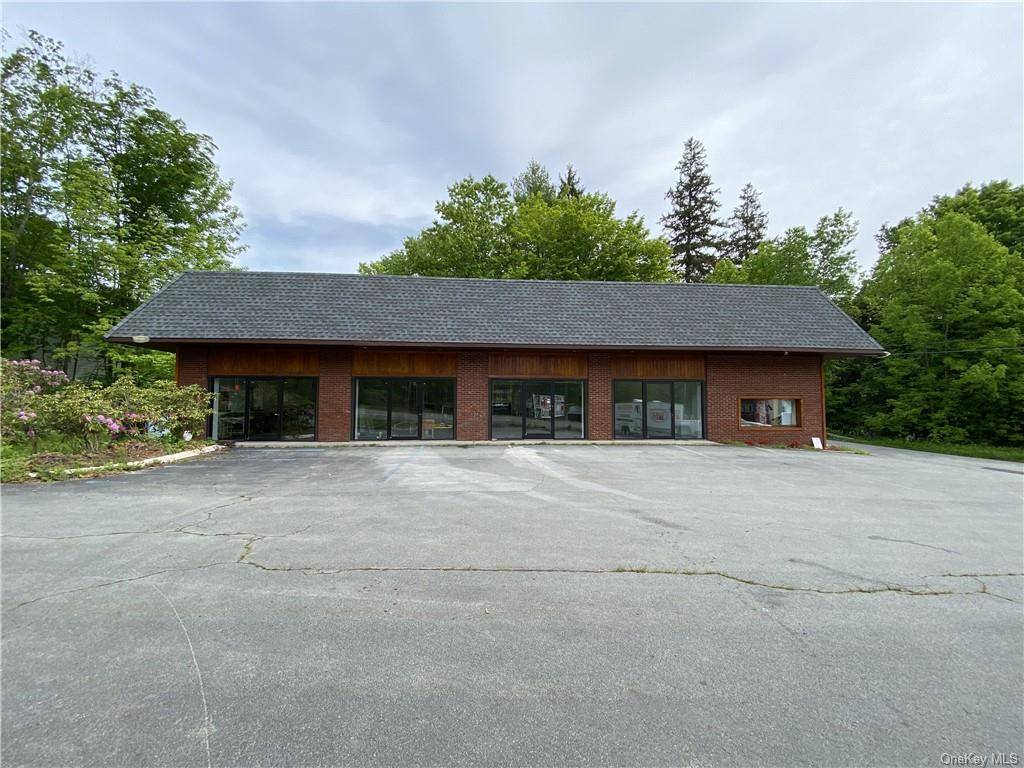 Location, location ! Commercial property on highly visible NY State Route 17B, aka Woodstock Way.