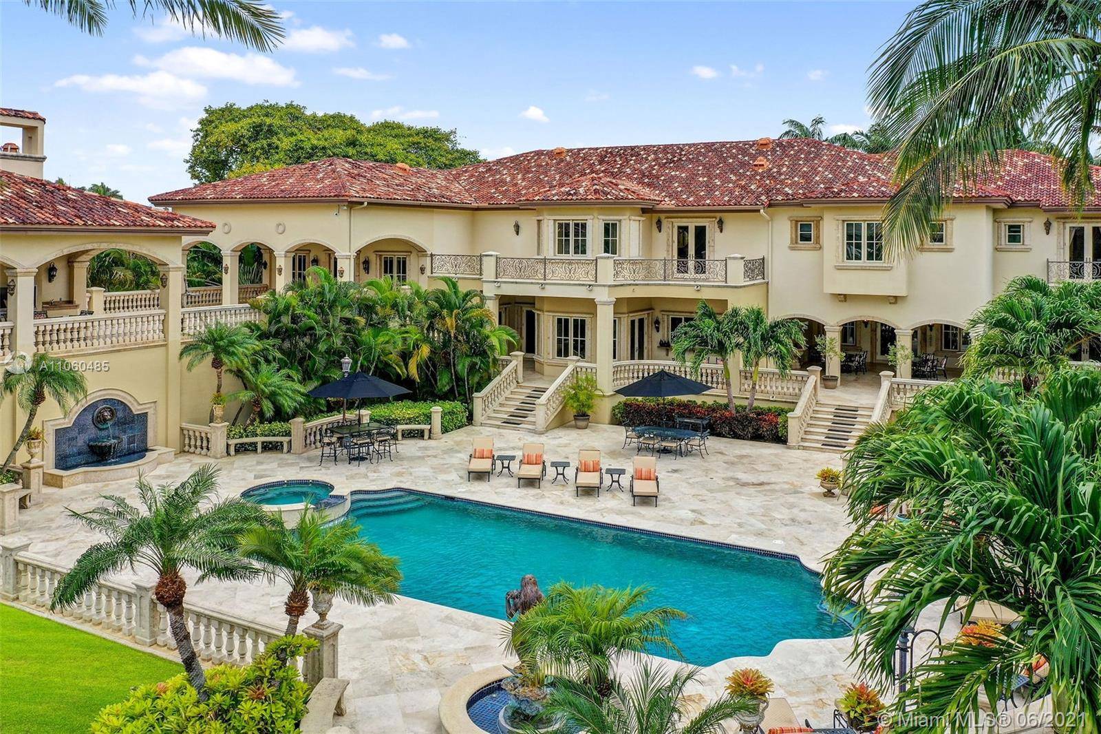 Nestled on a 62, 000 sf lot in Miami's exclusive waterfront gated community, Gables Estates.