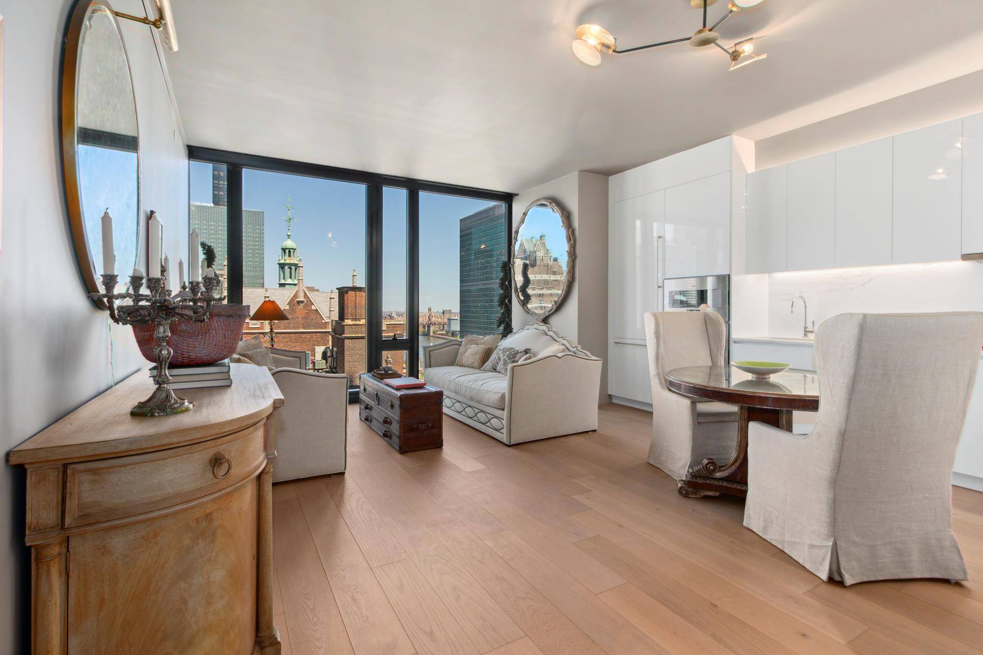 Indulge in the epitome of luxury living at One United Nations Park, where sophistication, elegance, and unparalleled comfort converge in the heart of Manhattan.