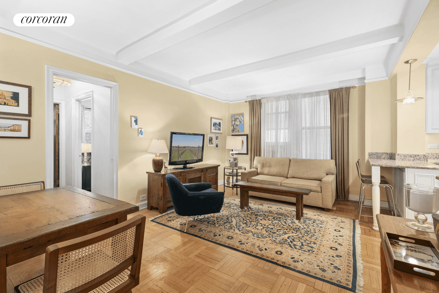 Apartment 4D is the rare offering of an elegant prewar one bedroom in a sought after cooperative located on one of the most desired Central Park blocks on the west ...