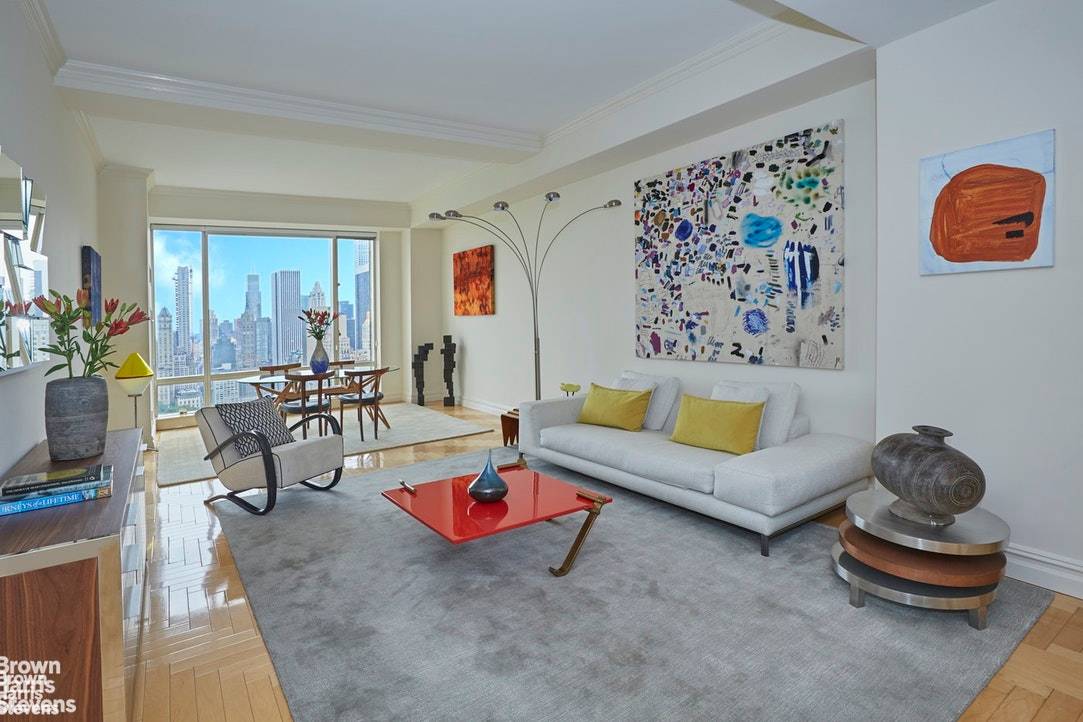 Fully furnished with direct park views at 1 CPW.