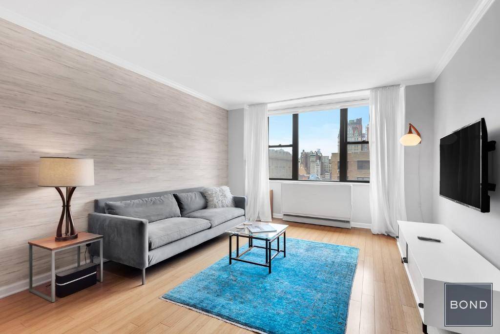 Price Improvement ! Perched on the 14th floor, this elegant one bedroom apartment has it all.