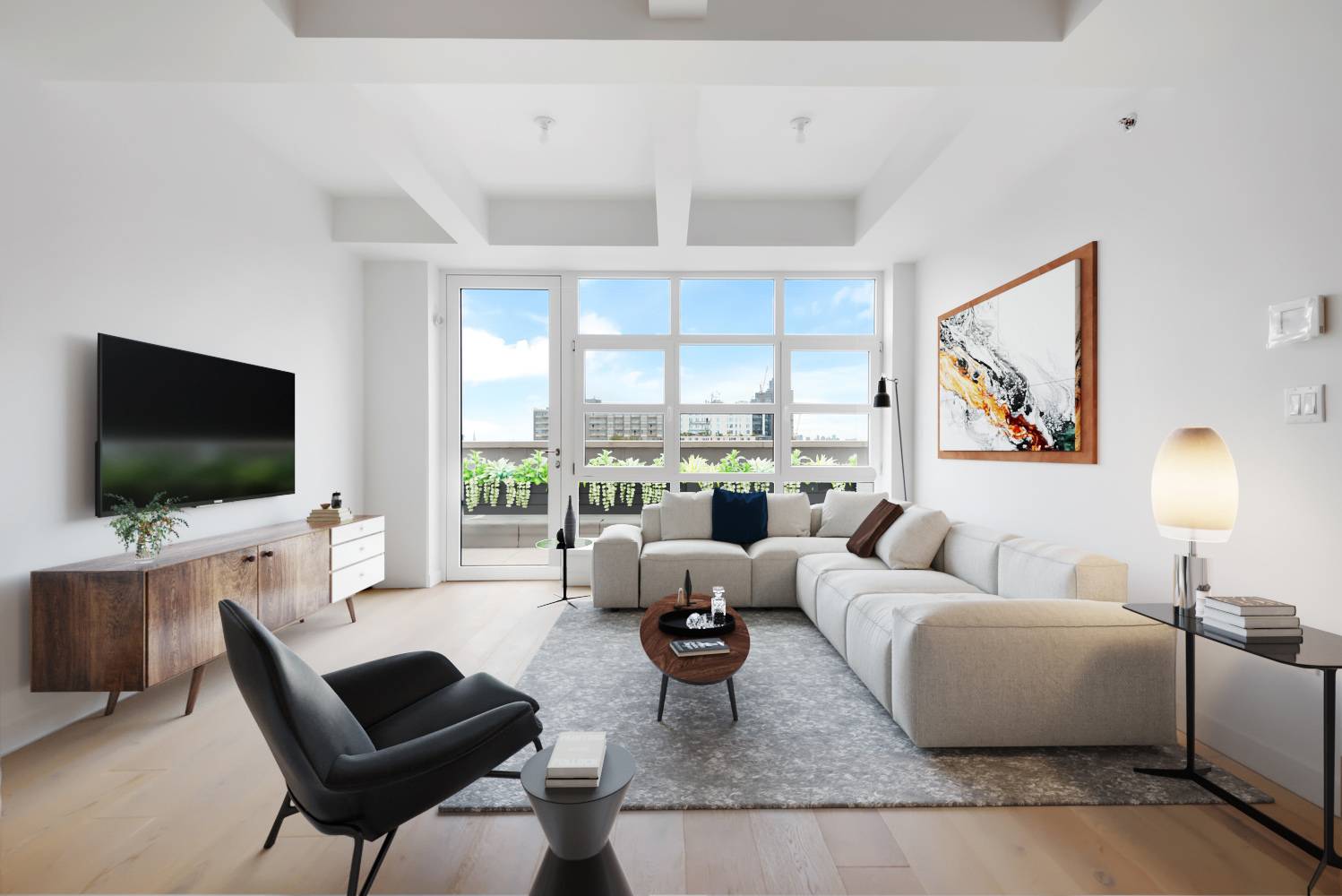 This premium 41 unit condominium residence resonates with the unmistakable rhythm of Long Island City.