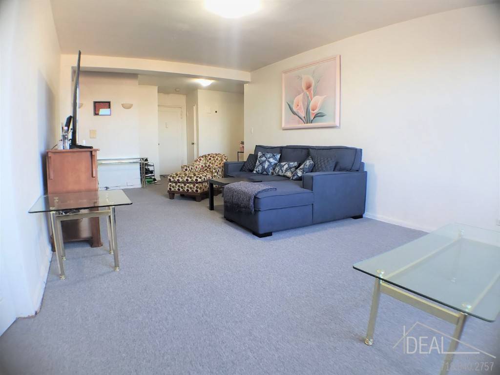 2 Bedroom, 1Bath Penthouse, elevator Co op apartment in good condition, on the 6th.