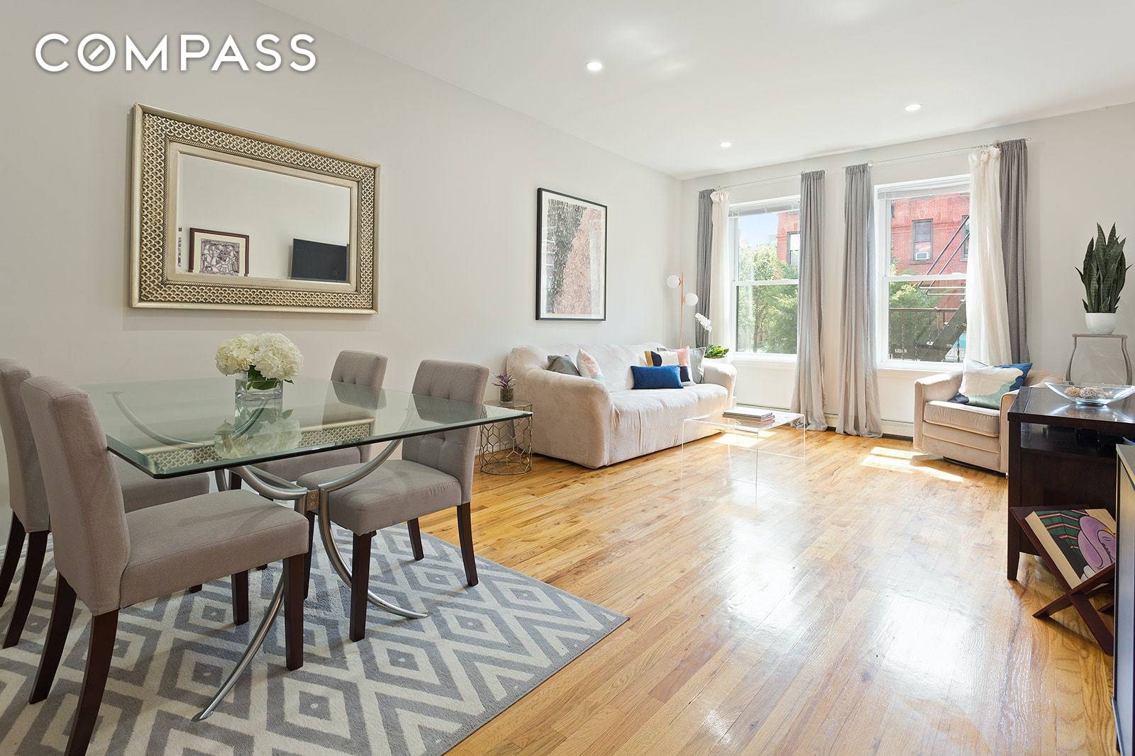 New ! Bright and cheerful 1 bedroom home office and 1 bath coop in lovely Park Slope just minutes from Prospect Park !