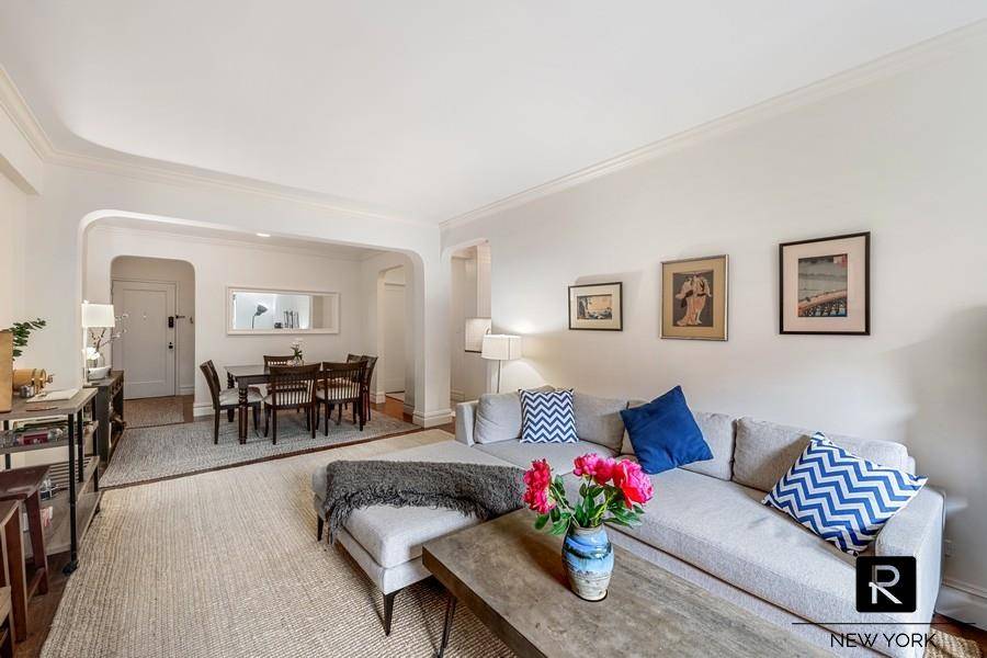Welcome to your new home ; an immaculate two bedroom, one bath apartment in Washington Plaza a recent co op conversion in historic Jackson Heights.