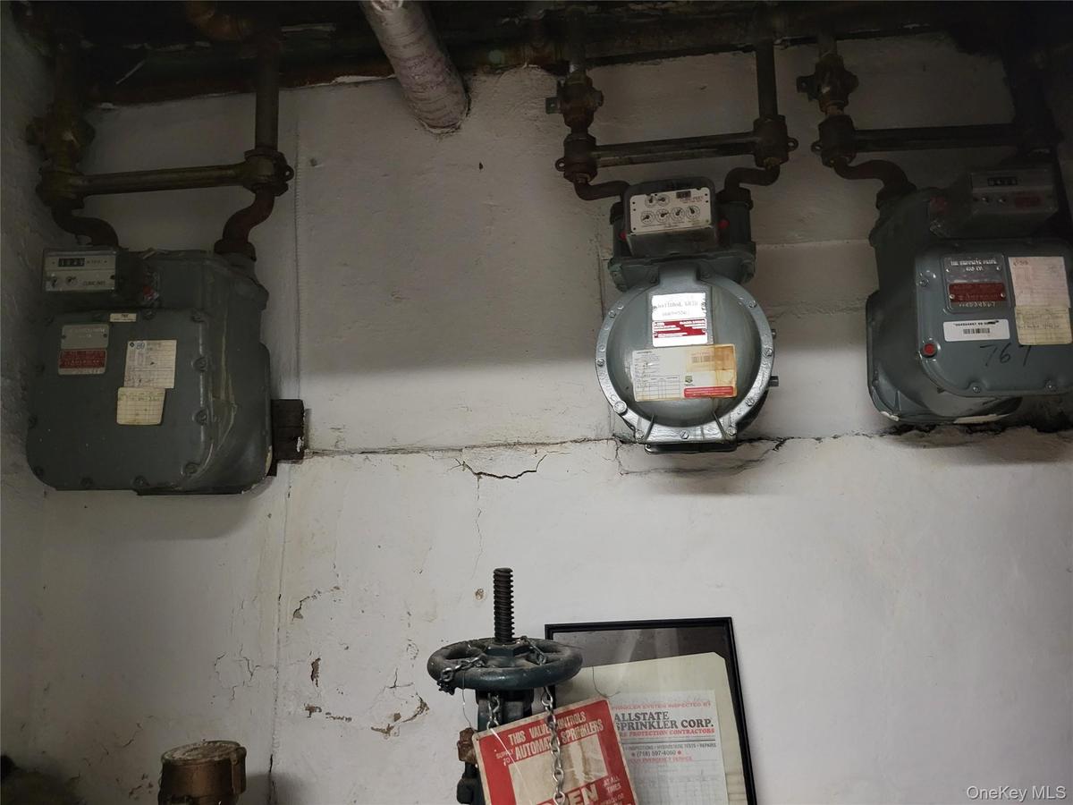 Gas Meter in Basement