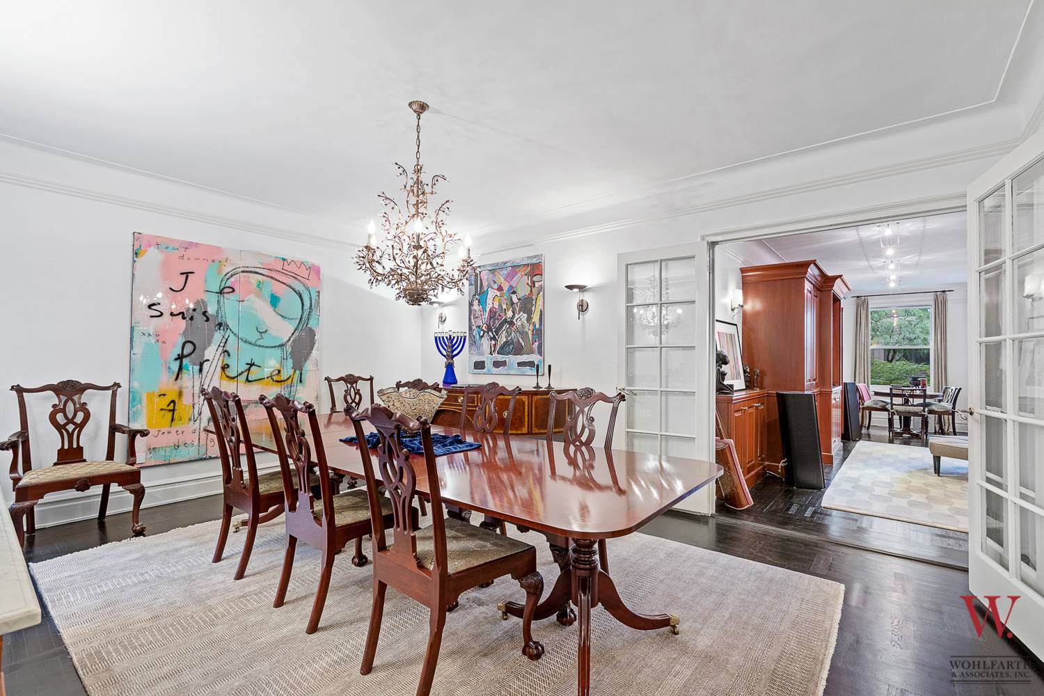 Don't miss this rarely available classic seven room corner apartment of grand proportions.