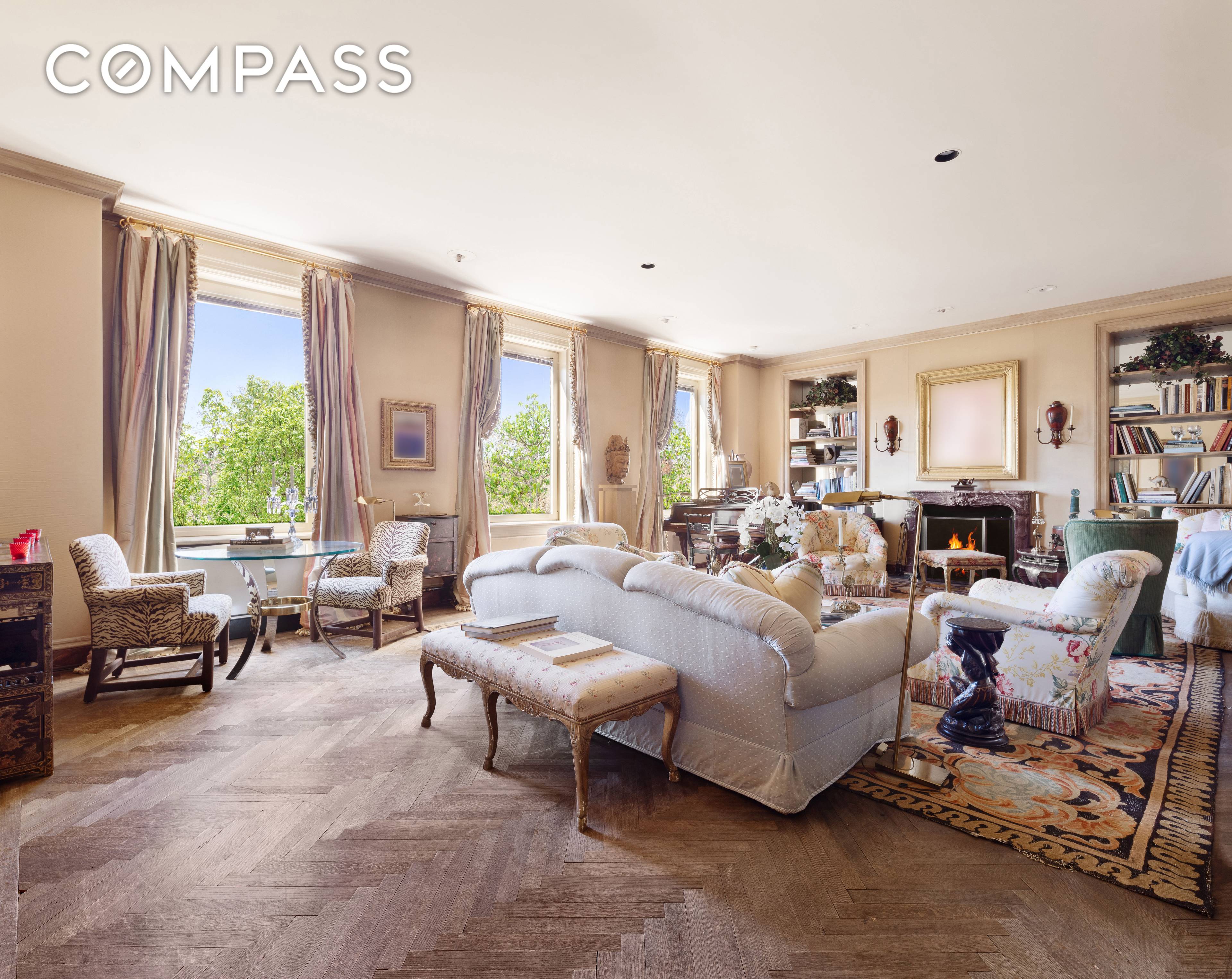 There is such a special feeling in this wonderful full floor apartment on Fifth Avenue and 75th Street, the most coveted and beloved location on The Upper East Side.