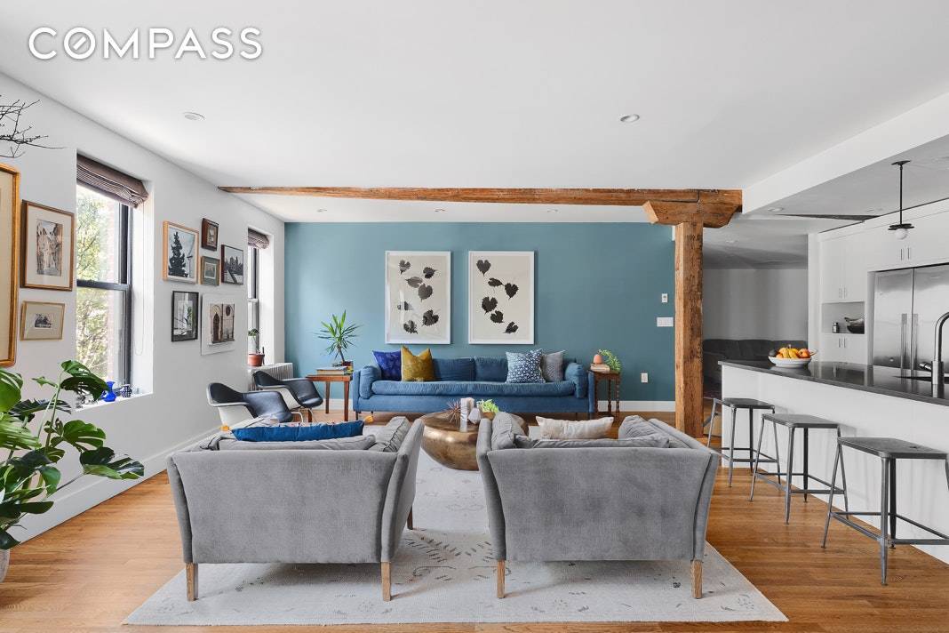 A unique home with lofty proportions on the Clinton Hill Bed Stuy border.