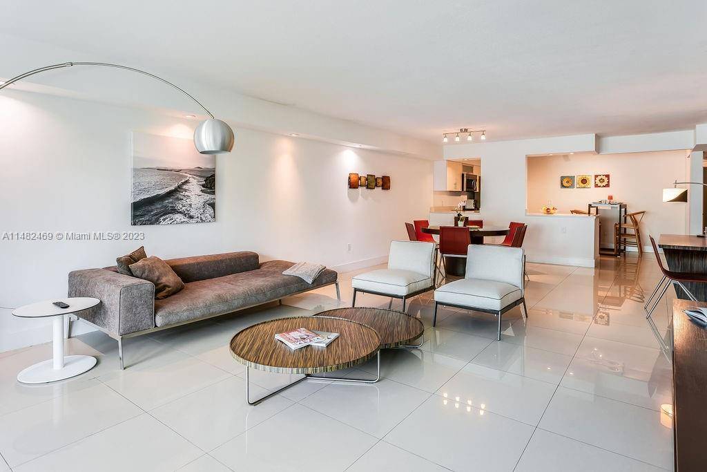 SHORT TERM RENTAL ! Secluded three story building in the exclusive Bal Harbour area accommodates studios, 1 2 bedroom units perfect for living or for an in between homes rental.