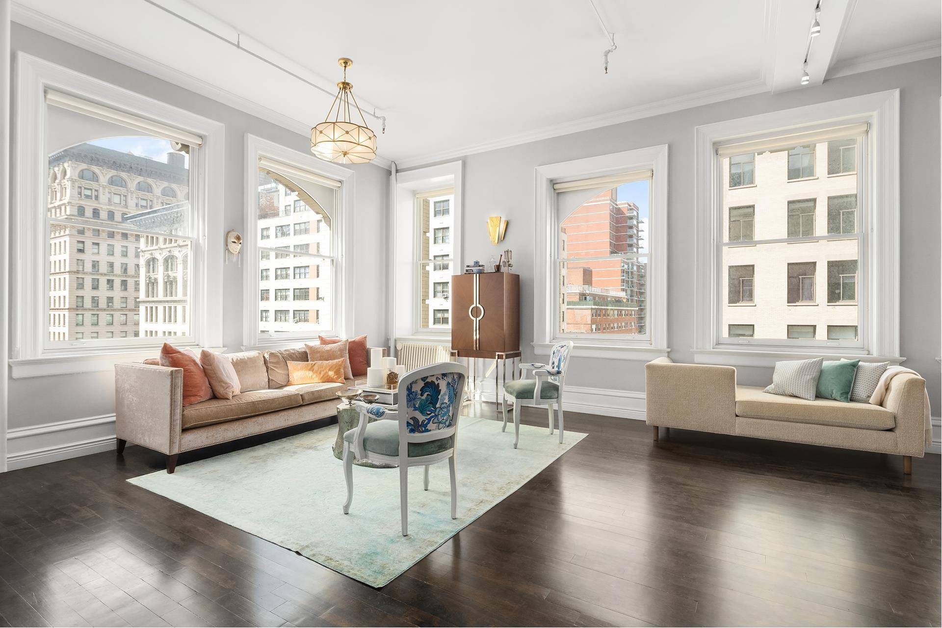 Renovated 2 Bedroom, 2 Bathroom Pre WW1 Loft apartment in the heart of Flatiron Union Square is a must see.