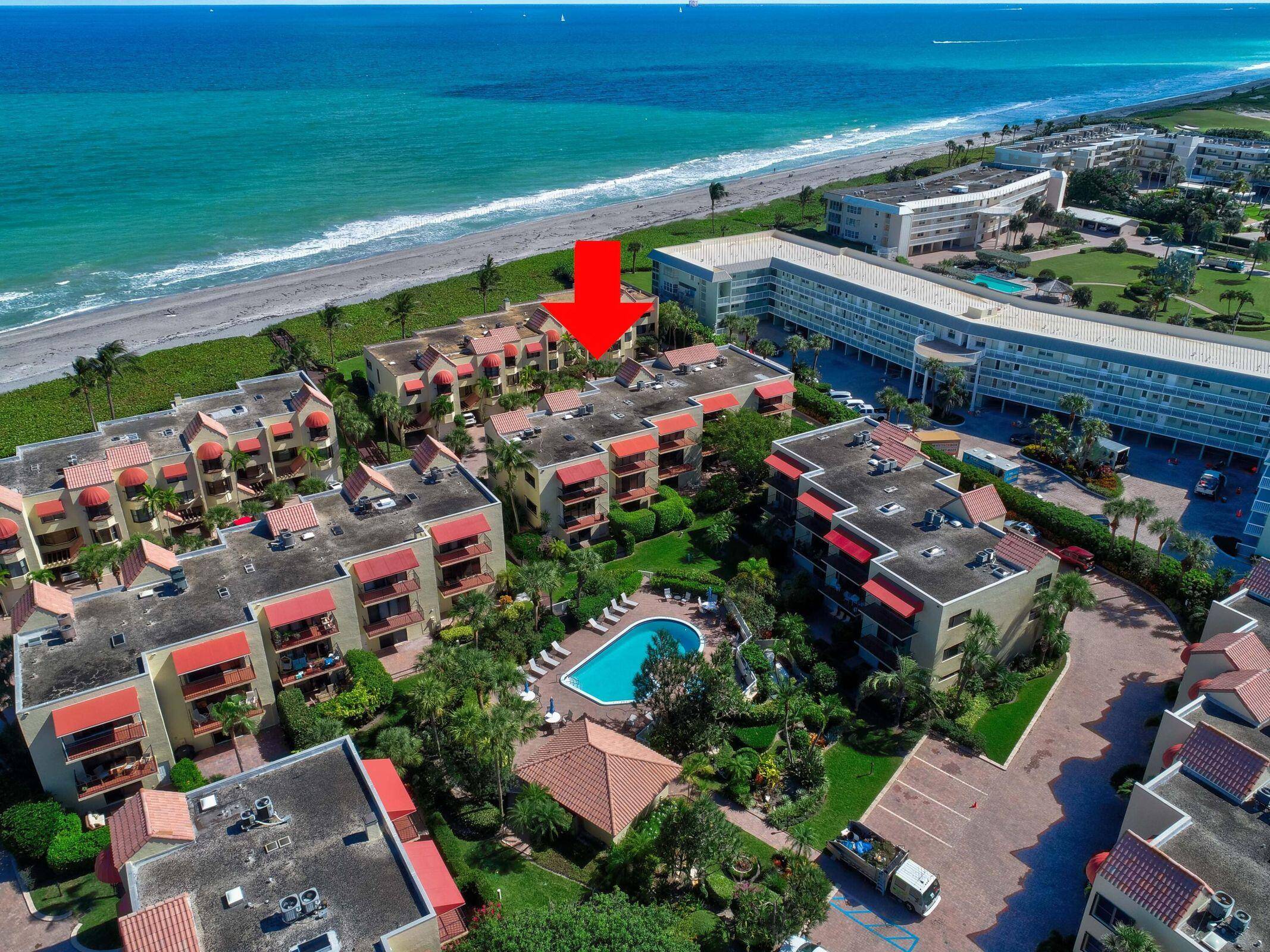 3 story turnkey townhome located in a gated community steps from the ocean.