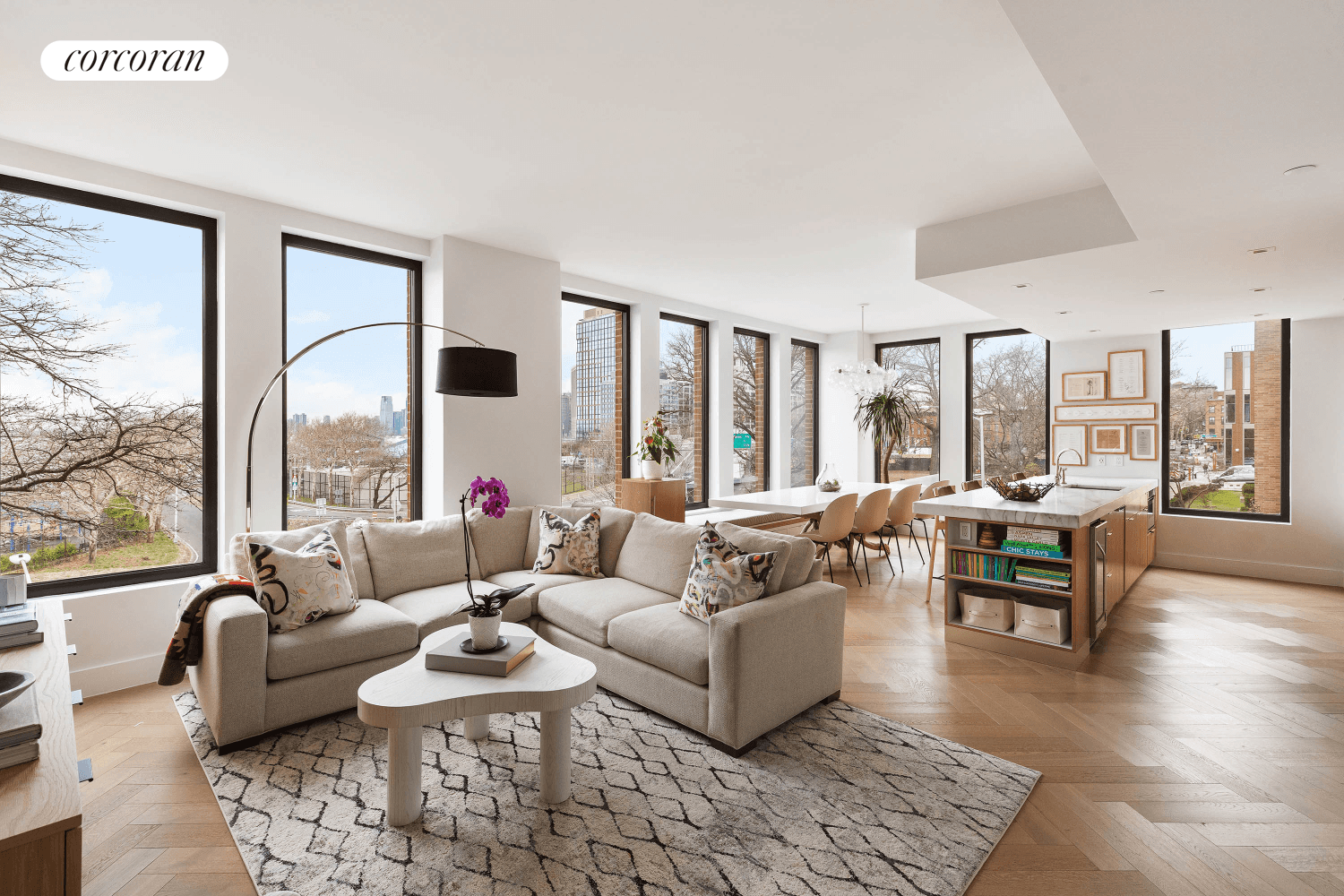 Welcome to Unit 3B, a spectacular 1, 477 SF, 3 bedroom, 2 bath home with corner exposures in the heart of Brooklyn's legendary Cobble Hill.