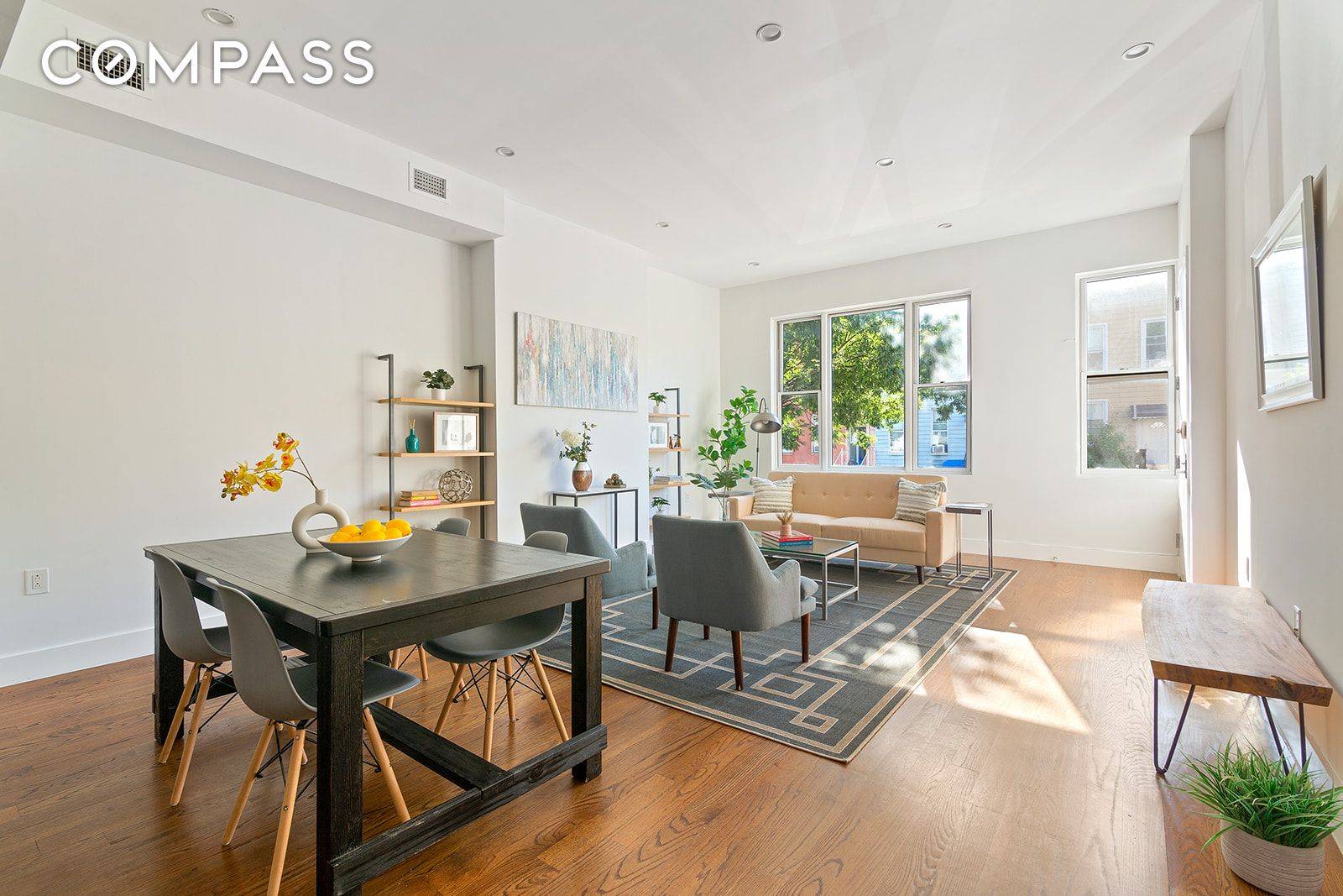 Located in the heart of Bushwick, this updated brick two family shines with move in ready interiors and fantastic outdoor space.